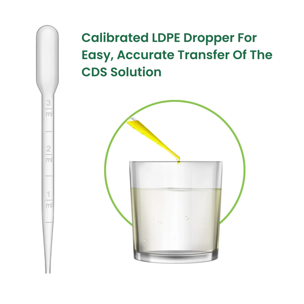 Chlorine Dioxide 3000 PPM CDS Water Purification Solution