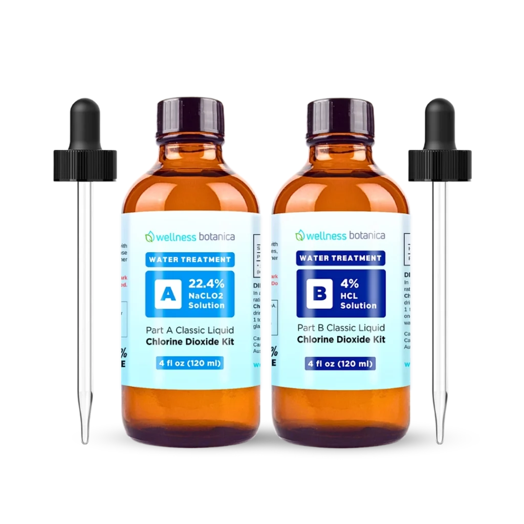 WPS Kit Make Chlorine Dioxide For Water Purification (With HCL & 28% Sodium Chlorite) 4oz