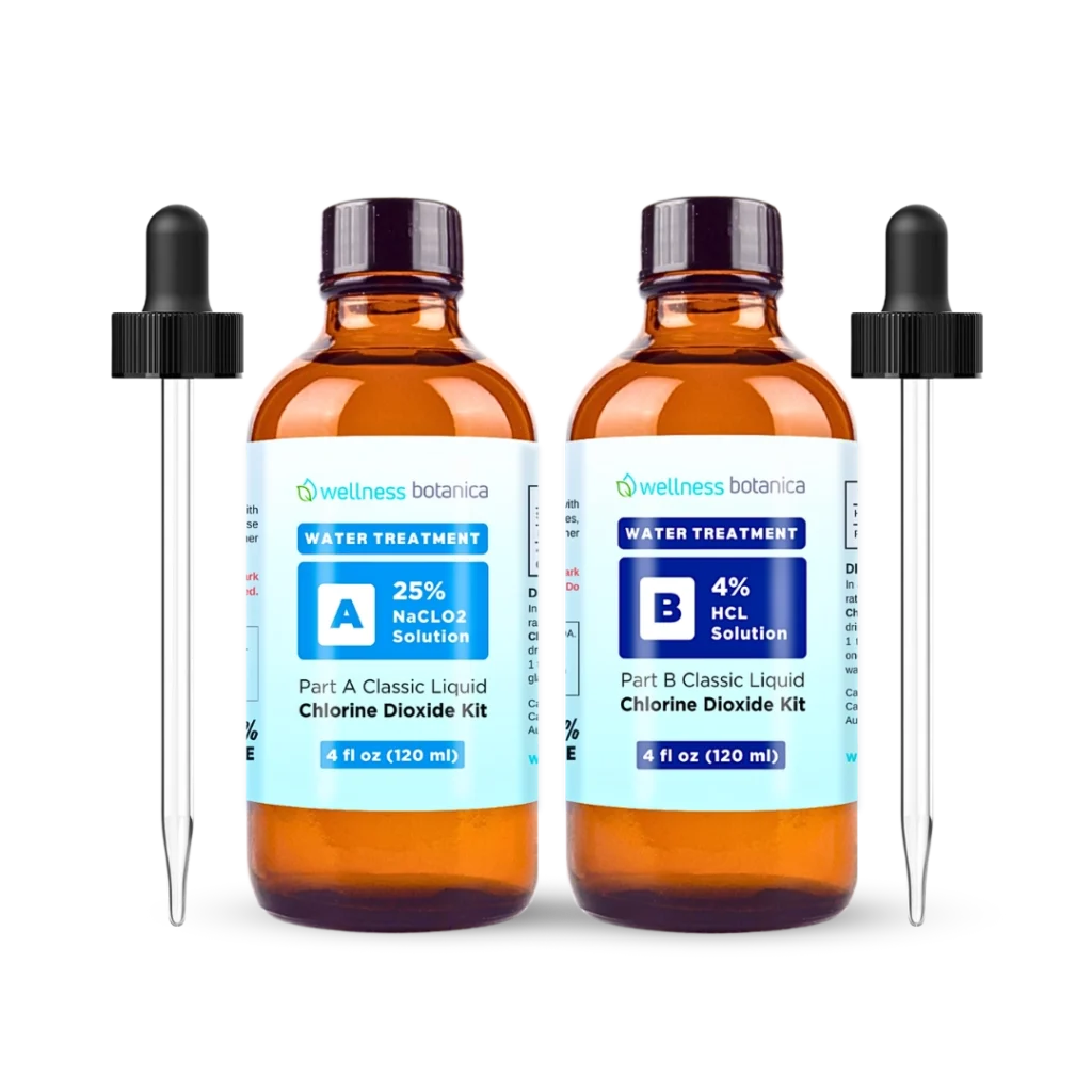 WPS Kit Make Chlorine Dioxide For Water Purification (With HCL & Sodium Chlorite 25%) 4oz